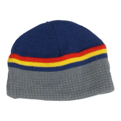 Beanie (Blauw, Grijs, Meerkleurig) van Djurgården Acryl, Wol