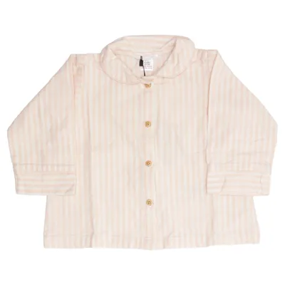 Skjorte (Pink, Hvid) fra Zara Home Kids Bomuld