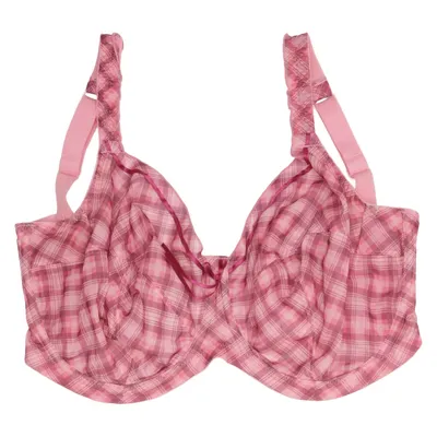 Bra (Pink) from Panache Elastane, Polyamide, Polyester