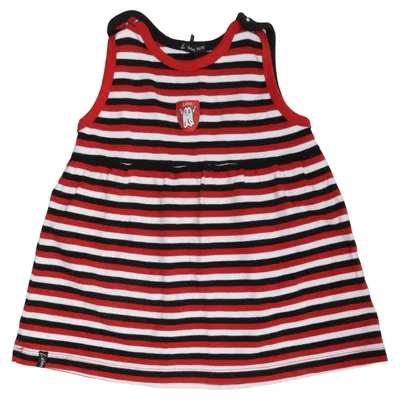 Klänning (Röd, Svart, Vit) från Laban Bomull