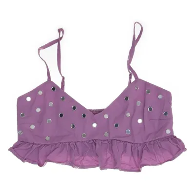 Crop top (Lila) van Loavies Katoen