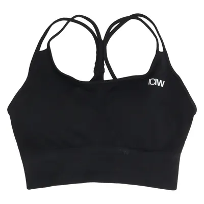 Sport-bh (Zwart) van ICIW Elastaan, Polyamide