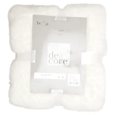 Filt (Fluffy Offwhite) från De Core Polyester