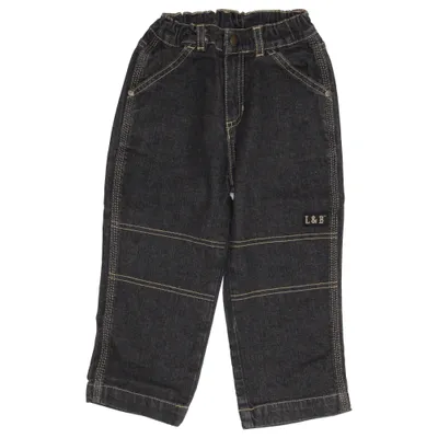 Jeans (Gray) from Lingon & Blåbär Cotton, Elastane
