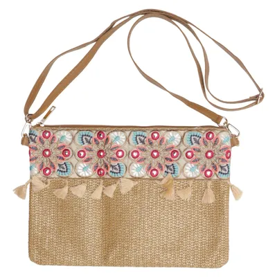 Schoudertas (Beige, Meerkleurig) van Ale-Hop