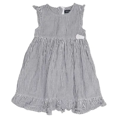Jurk (Blauw, Wit) van Blue Seven Katoen