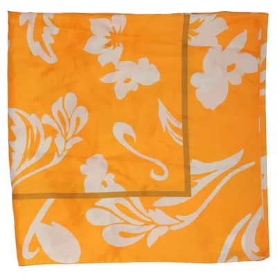 Scarf (Orange, Vit) från Mango