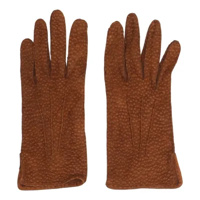 Leren handschoenen (Bruin)