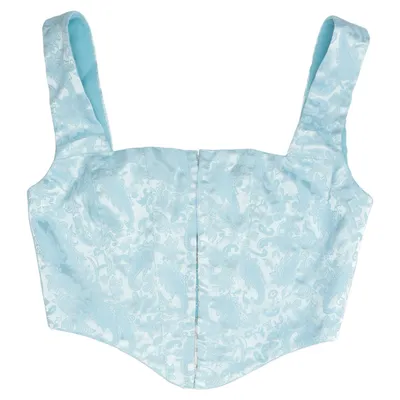 Bustier (Blauw) van Princess Polly Elastaan, Polyester