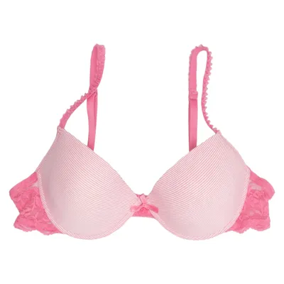 Soutien-gorge (Rose, Blanc) de No Secret Élasthane, Polyamide