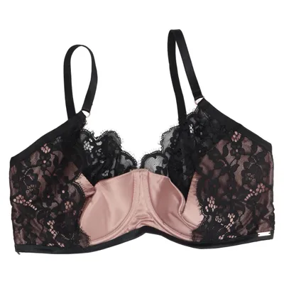 Bra (Black, Beige) from Noir by Hunkemöller Elastane, Polyamide, Polyester