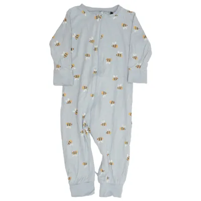 Barboteuse (Bleu) de Lindex Baby Coton