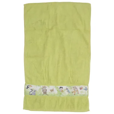 Handduk (Grön, Flerfärgad) från MÖVE Bomull, Polyester