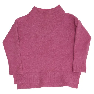 Strickpullover (Lila) von Arket Alpakawolle, Baumwolle, Elasthan, Polyamid, Polyester
