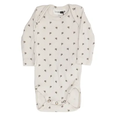Romper (Beige) van Lil' Atelier Elastaan, Modal, Organisch katoen