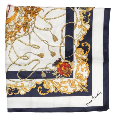 Halsdoek (Wit, Blauw, Goud) van Pierre Cardin