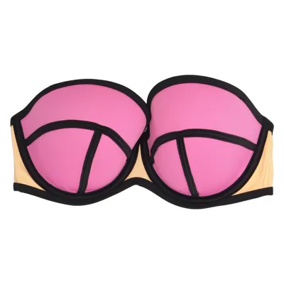 Bikini top (Pink, Orange, Multicolored) from Lepel Elastane, Polyamide, Polyester