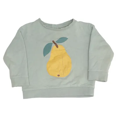 Sweatshirt (Grøn, Gul) fra Lindex Baby Bomuld
