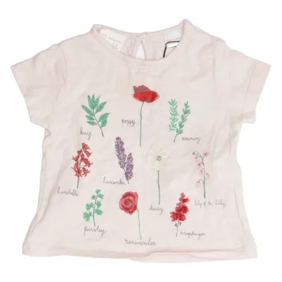 T-shirt (Rosa, Flerfärgad) från Zara BabyGirl Bomull