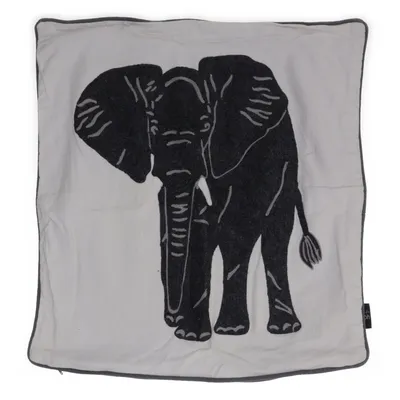 Prydnadskudde (Grå, Vit) från Zbh Bomull