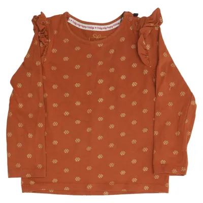 Langærmet t-shirt (Brun) fra Baby C&A Bomuld