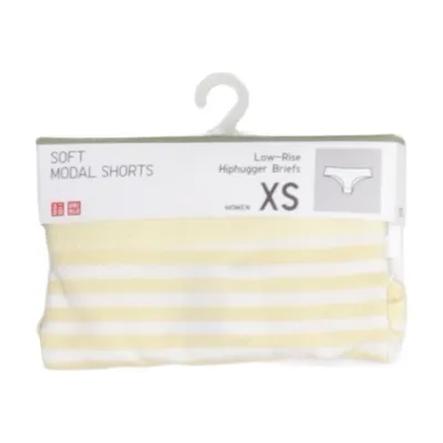 Slip (Soft Modal Shorts) van Uniqlo Katoen, Elastaan, Modal, Polyamide, Polyester