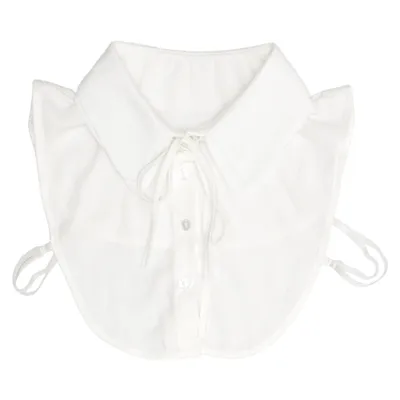 Shirt collar (White)