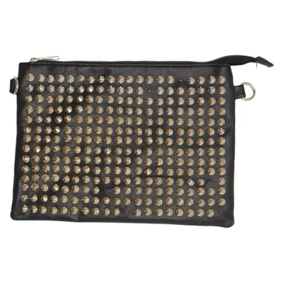 Sac pochette (Noir, Argent) de Charlotte Russe