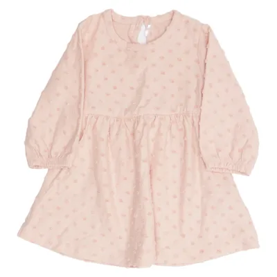 Kjole (Pink) fra ICA I Love Eco Økologisk bomuld, Polyester
