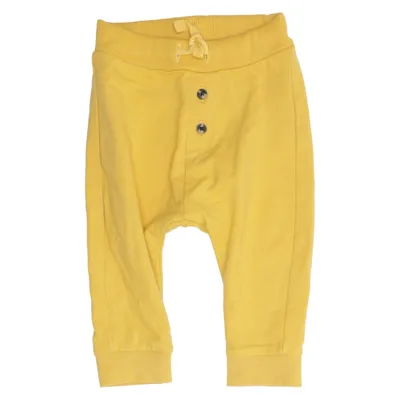Byxor (Gul) från Lindex Baby Bomull, Elastan