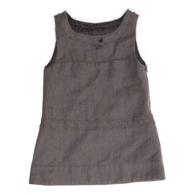 Dress (Beige) from Zara Kids Polyester, Viscose, Wool