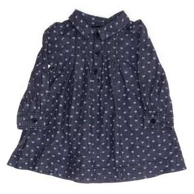 Klänning (Blå, Vit) från BabyGap Bomull