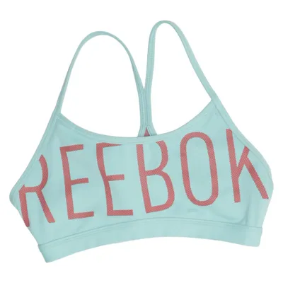 Sports bra (Green) from Reebok Elastane, Polyamide, Polyester