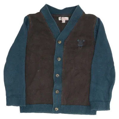 Cardigan (Blauw, Bruin) van Au Pareil Au Même