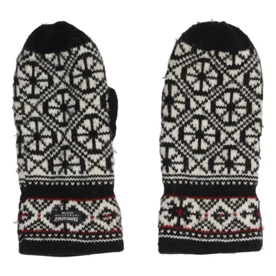Mittens (Black, White, Red) from Thinsulate