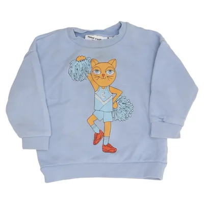 Sweatshirt (Blau) von Mini Rodini Bio-Baumwolle