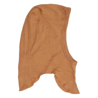 Balaklava (Brun) fra Müsli by Green Cotton Silke, Uld