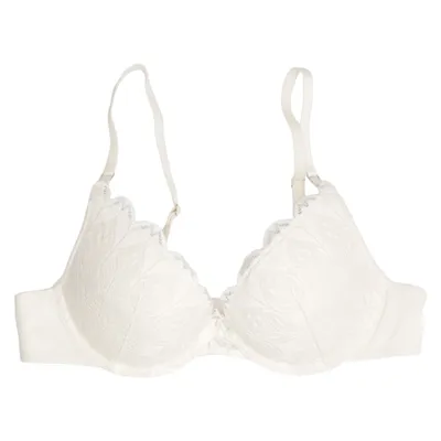 Bra (Beige) from Etam Elastane, Polyester