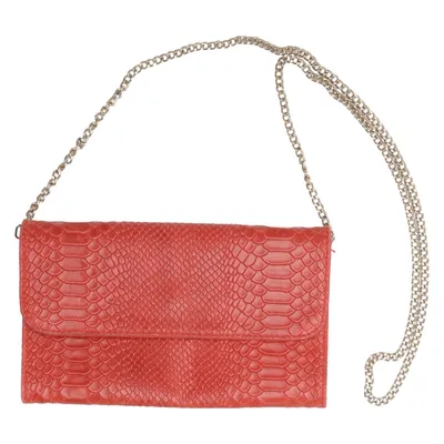Skuldertaske (Clutch mit Kette) fra Lavorazione Artigiana Læder
