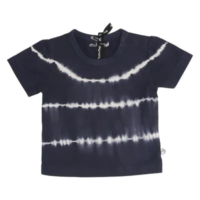 T-shirt (Blue, White) from Minymo Cotton, Elastane