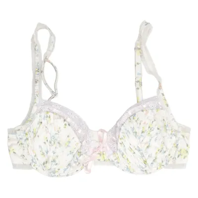 BH (Hvid, Flerfarvet) fra For Love & Lemons Elastan, Polyester