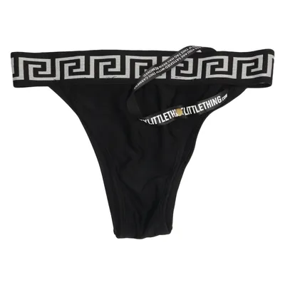 Bikini broekje (Zwart) van PrettyLittleThing Elastaan, Polyamide, Polyester