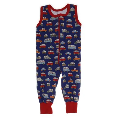 Sparkdräkt (Blå, Röd, Flerfärgad) från Barnkläder Bomull, Elastan