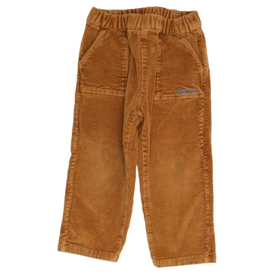 Pantalon en velours (Darius) de Bonton Élasthane, Coton biologique