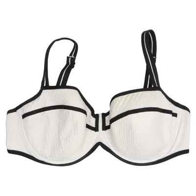 Bikiniöverdel (Vit, Svart) från Primadonna Swim