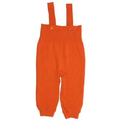 Hängselbyxor (Orange) från Disana Ull