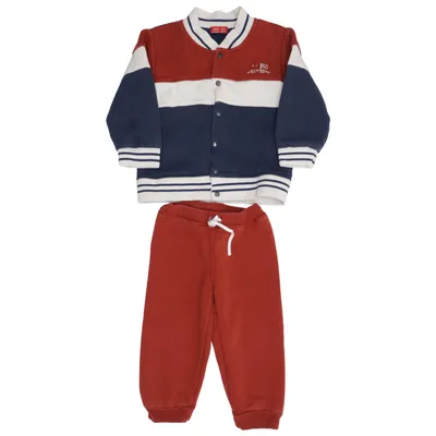 Ensemble (Bleu, Rouge, Blanc) de Junior Coton, Polyester