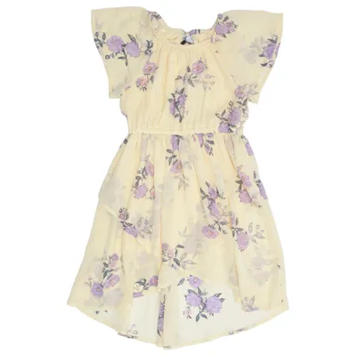 Robe (Jaune, Violet) de Lindex Kids Polyester