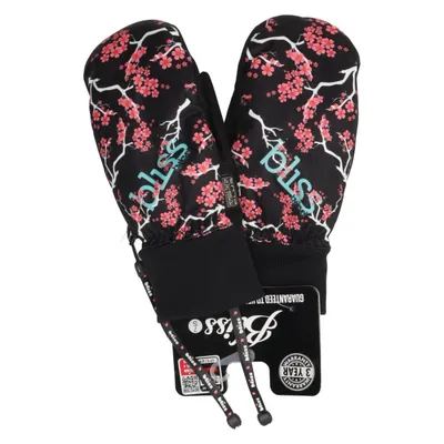 Moufles (Noir, Multicolore) de Level Polyester