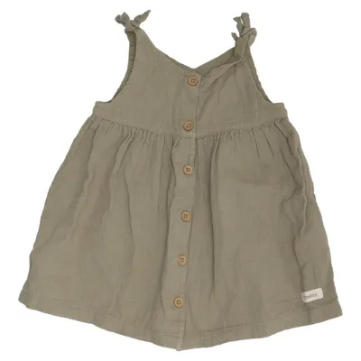 Klänning (Grön) från Newbie by KappAhl Bomull